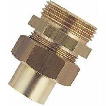 Union laiton Fer/Cuivre Mâle 32 mm