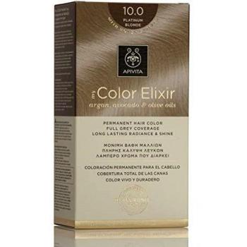 Apivita My Color Elixir 10.0 Platinum Blonde Ammonia-Free Permanent Hair Color