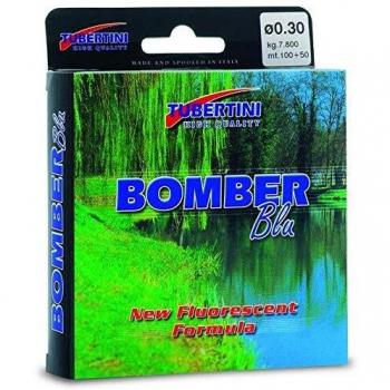Monofilament TUBERTINI Bomber 150 m bleu 0,18 mm – Spinning mer/eau douce