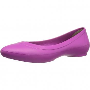 Lina W Violette Flache Schuhe – Frauen (US 11)