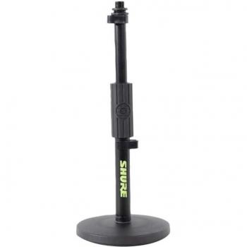 Gator Cases SH-DESKTOP1 Shure Desktop Microphone Stand with 6 Round Base