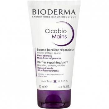 Bioderma Cicabio Mains Crema Mani Danneggiate Screpolate Fissurate 50ml