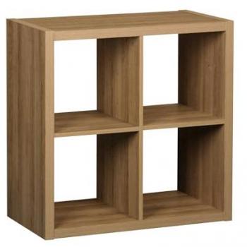 Estantería SWEEEK Básik Manguier 76x39x76 cm – Cúbica 2N 4C
