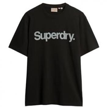 Superdry Herren T-Shirt »CORE LOGO CITY LOOSE« schwarz Größe XXL
