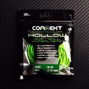 Connekt Green Dia. 2.75mm Rating 16-18 Hollow Duo-Wall Hyperlastic Stretch Cord