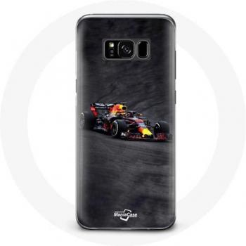 Coque Formule 1 Max Verstappen pour Samsung Galaxy S8 Noir Rouge Jaune