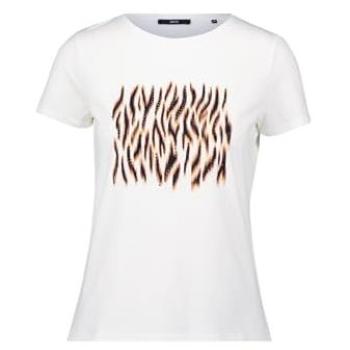 Figurbetontes T-Shirt mit Animalprint