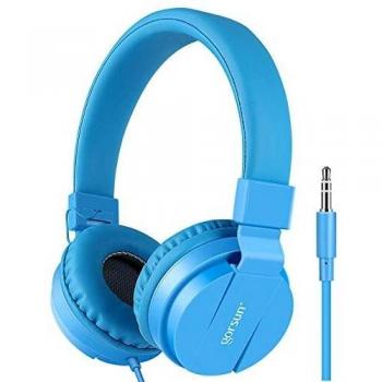Gorsun® Cuffie Audio Sorriso – Colore Azzurro