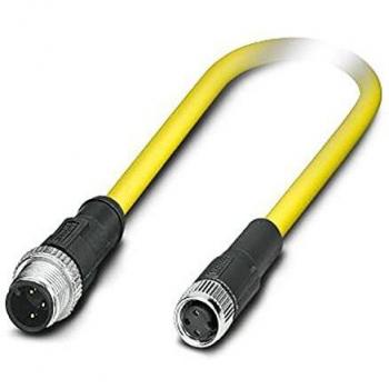 SAC‑3P‑M12MS 0.5‑542 M8FS BK by Phoenix Contact