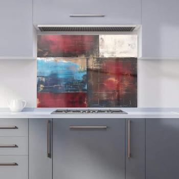 Bold Colours Rustic Harmony Kitchen Splashback, 900mm by 650mm