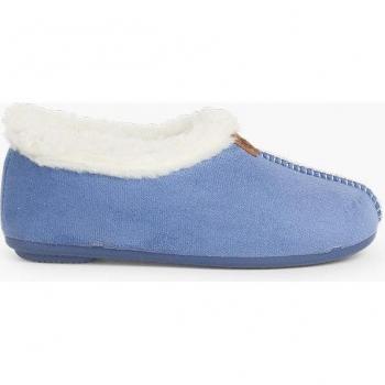 Zapatillas de casa abiertas de niños forro tipo borrego (Pisamonas