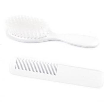 Peigne et brosse pour soins du cuir chevelu de bébé