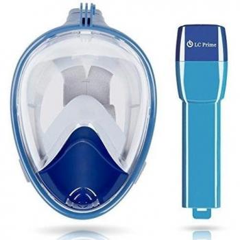 Máscara Respiratoria LC Prime Blue 180° anti vaho