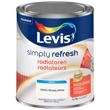 Satin Blanc Radiateur Simply Refresh