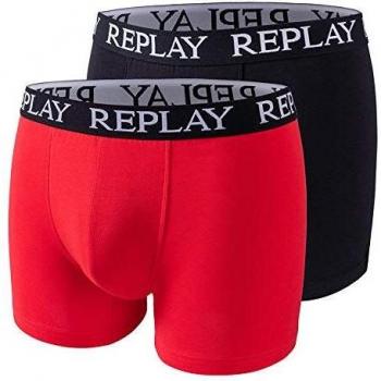Replay Trunk Boxer 2er Pack mit Logo