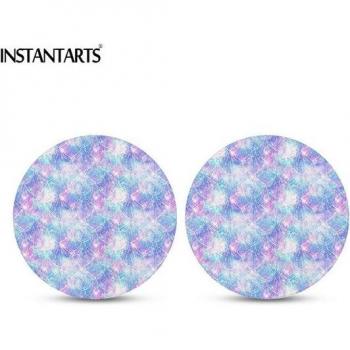 Colorful Mermaid Coaster Mat for Cars