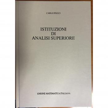 Istituzioni di analisi superiore