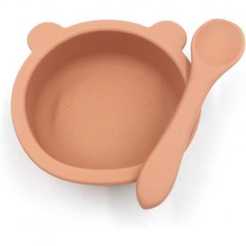 Plato de entrenamiento para recién nacidos con base antideslizante