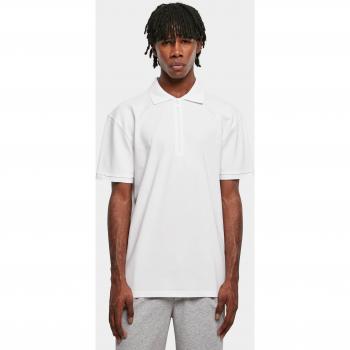 Urban Classics Herren‑Polo im Oversize-Stil mit Reißverschluss