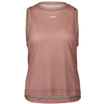 Poc Damen Radtrikot Air Indoor ärmellos Farbe Rock Salt Pink Größe M