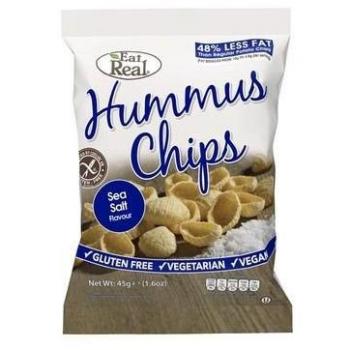 Eat Real Hummus Sea Salt Chips 45g
