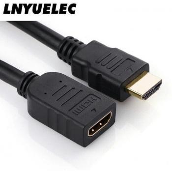 Cable HDMI extendido macho a hembra 30CM/50CM/1M/2M/3M 3D 1.4v