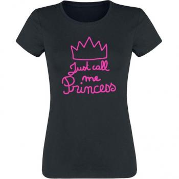Damen T-Shirt Just Call Me Princess