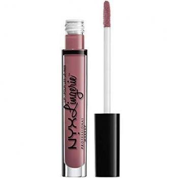 NYX Professional Makeup Lip Lingerie Liquid Lipstick – Vegane, langanhaltende Creme-Matte, Farbton Embellishment