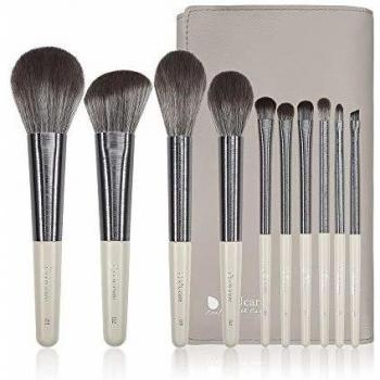 Compact Brush Set for Travel – DUcare Foundation & Eye Brushes