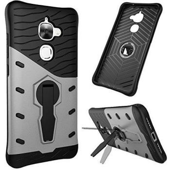 Funda híbrida Wkae Letv2 2PRO, resistente, doble capa, con soporte