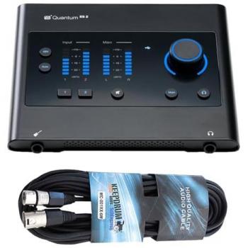 PreSonus USB-C Audio Interface Quantum ES 2 (XLR, Kabel)