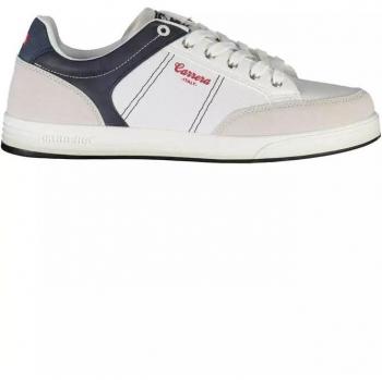 Carrera White Sports Shoes with Contrasting Accents