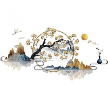 Mountain and River Wall Decals