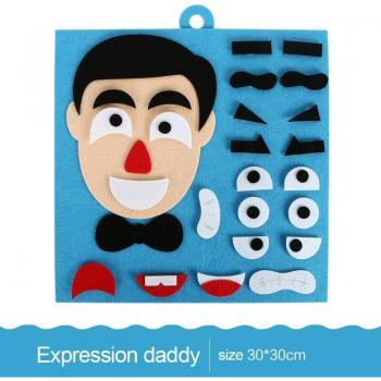 Creative Emotion Expression Puzzle Stickers