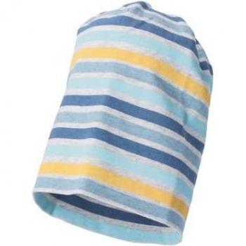 Sterntaler Berretto a strisce blu medio Slouch