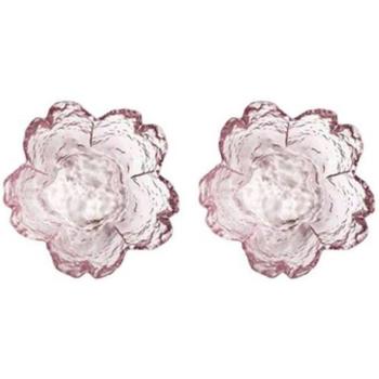 Miniature Glass Plates with Golden Border