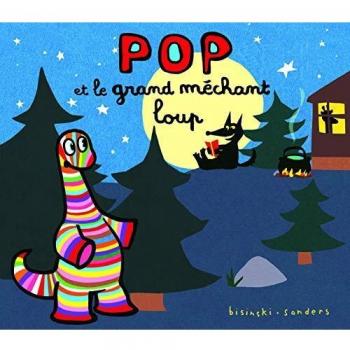 Pop et le Grand MéCHANT Loup : Jeu de plateau pour enfants avec cartes de défis