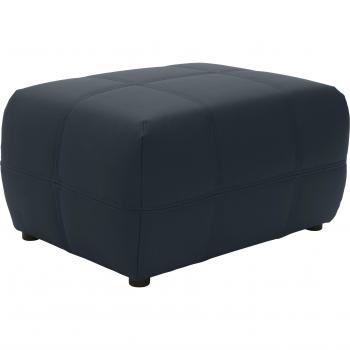 Hocker DOMO COLLECTION »Brandon«, anthrazit, kleine Ausführung, Echtleder