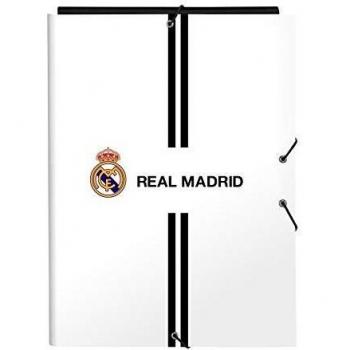 SAFTA CARPETA FOLIO 3 SOLAPAS REAL MADRID 1ª EQUIP. 20/21