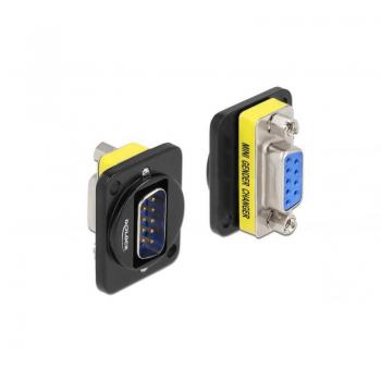 Conector DB9 Macho a DB9 Hembra, Tipo D