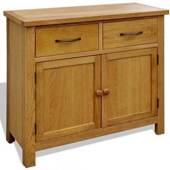 Premium Oak Storage Unit 90x33.5x83 cm