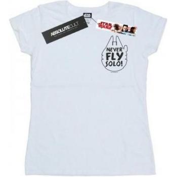 Star Wars Ladies Never Fly Solo Tee