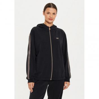 EA7 Emporio Armani Sportliches Sweatshirt Schwarz