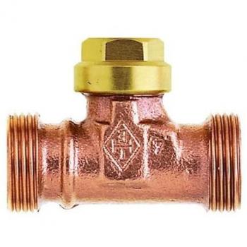 Vis de retour Heimeier 0408‑02.000 G ¾ AG×G ¾ – Collecteur de chauffage central