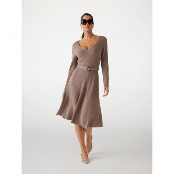 Marciano Guess Luna-Strickkleid 4BGK00 – Beige, reguläre Passform
