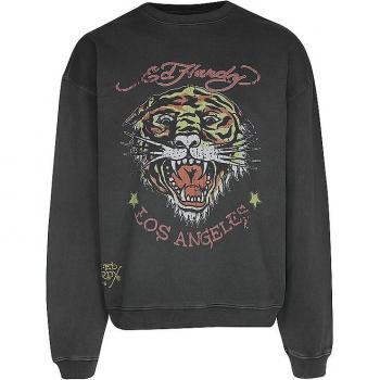 Ed Hardy Tiger Vintage Sweatshirt schwarz L