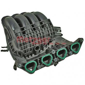 METZGER 2100041: Unidad de colector de admisión compatible con Ibiza, Toledo, Polo, Jetta, Fabia, Rapid y Roomster