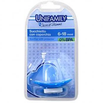 Chupete Unifamily de silicona para bebé 6‑18 meses – 1 pieza