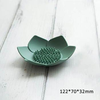 Non-Slip Lotus Shape Soap Dish