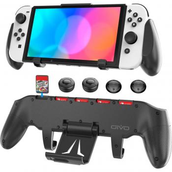 5-Slot Card Holder Grip Stand for Switch OLED